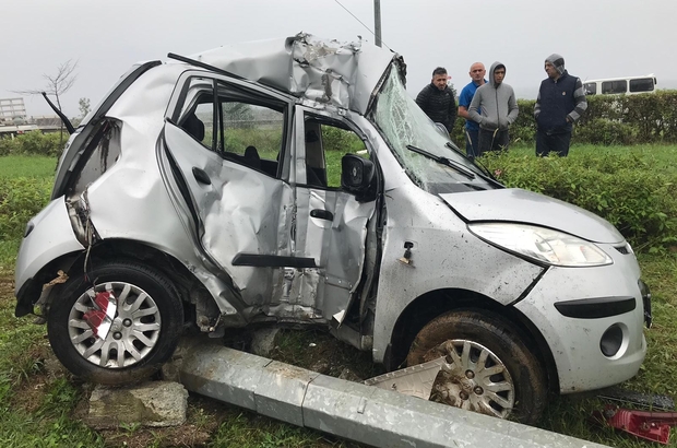 Rize’de trafik kazası ölümle sonuçlandı