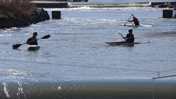 Rize’de kano yarışları
